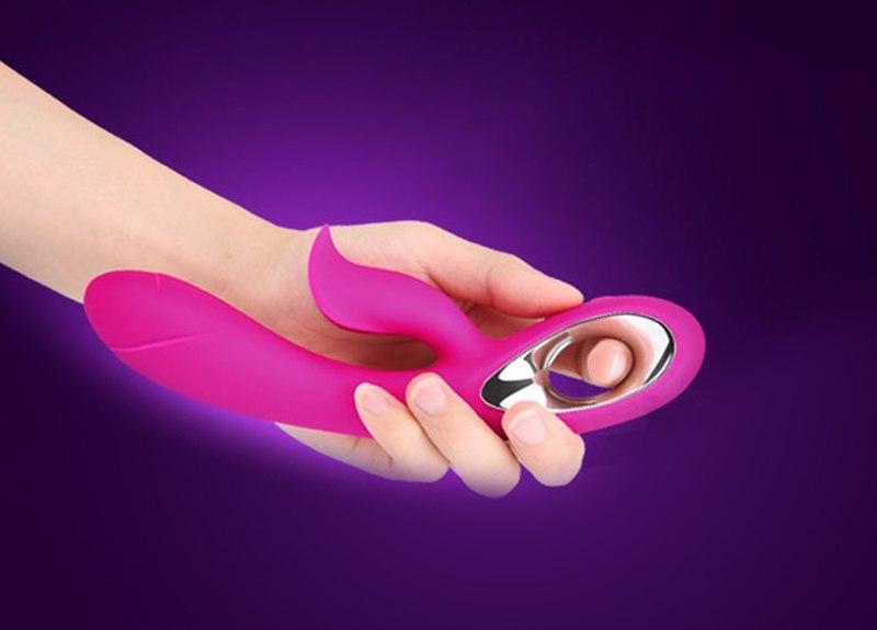 Power Rabbit Dual Vibrator and Clitoral Stimulator Rocking Vibrator